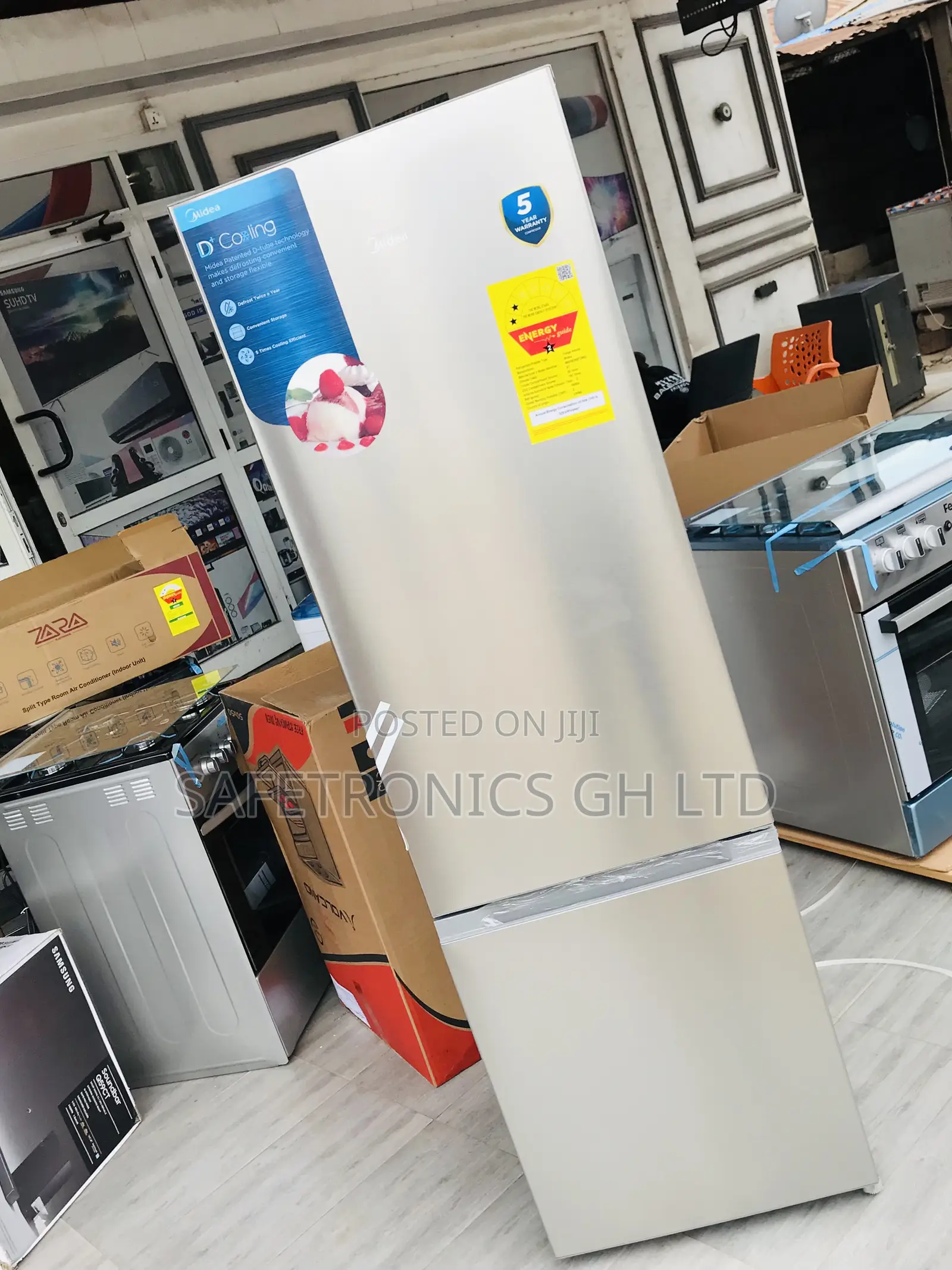 Brand New MDBR369FGN02 Bottomfreezer Gray 262L Fridge
