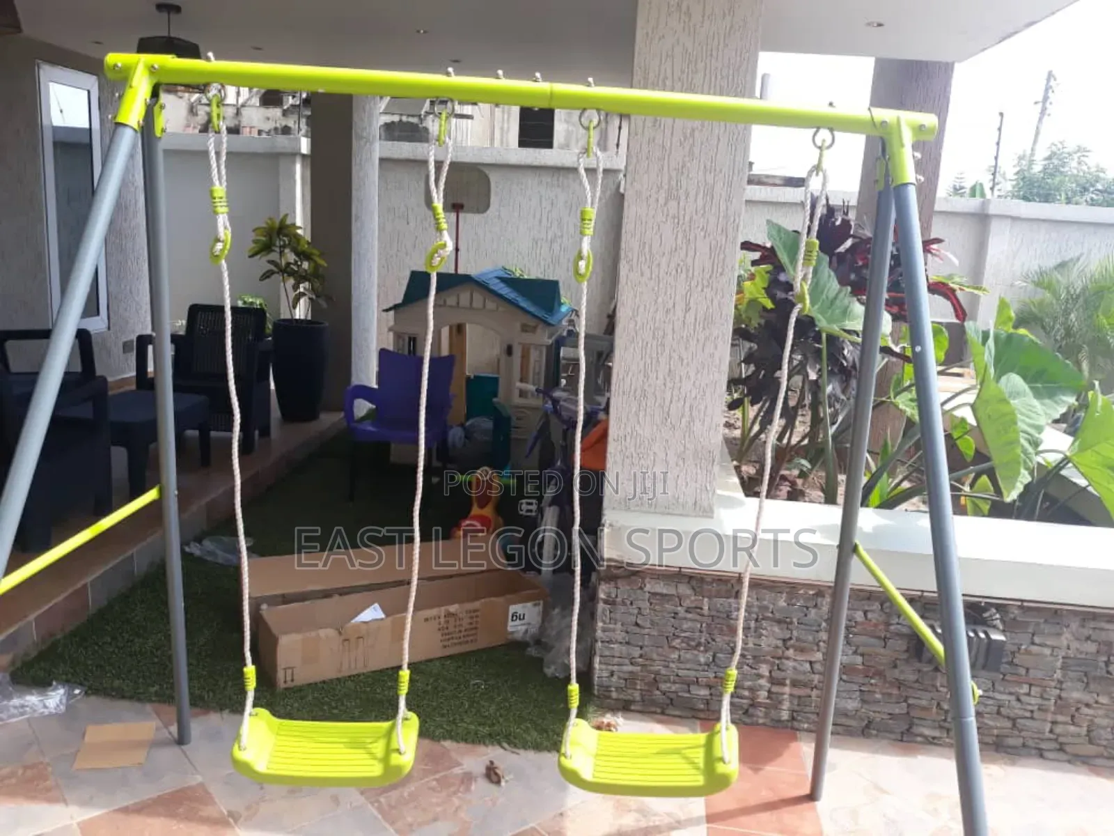 Swing Seesaw 2 Set Metal Installation Delivery