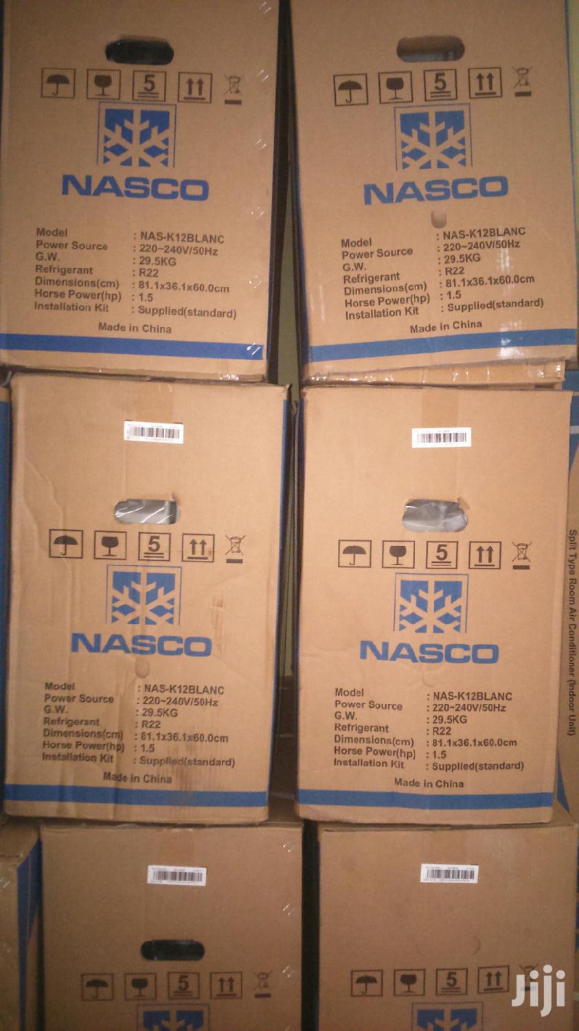Nasco 1.5hp Split Air Conditioner (White Panel Design)