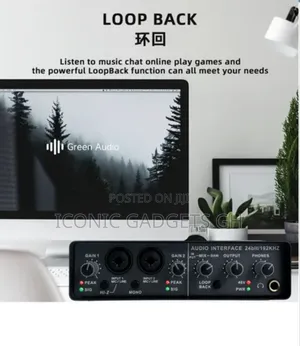 New Q24 Studio Soundcard Interface.-+*: