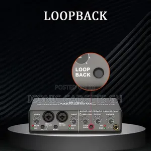 Q-22 Phantom Powered USB Audio Sound Card