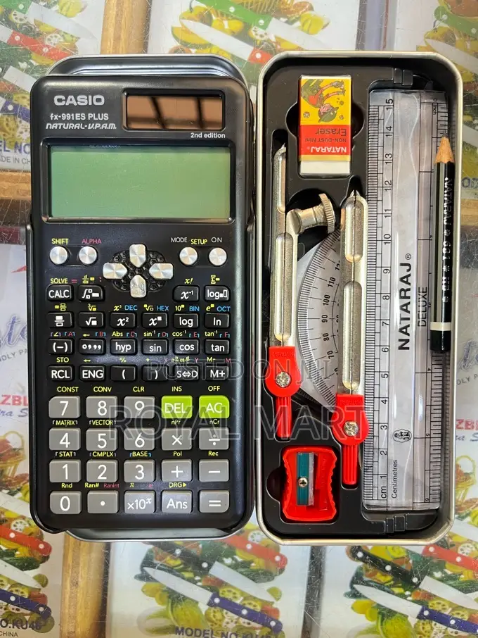 Calculator and Mathematical Set for 250