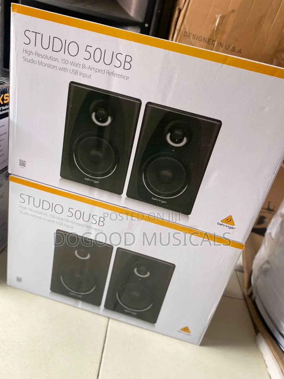 Behringer Studio 50-Usb 5” Studio Monitors