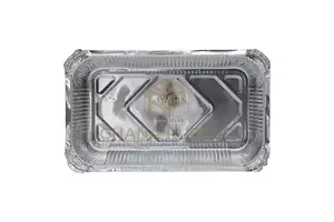 Aluminium Foil Food Containers + Domed Lids(1800ml) (600pcs)