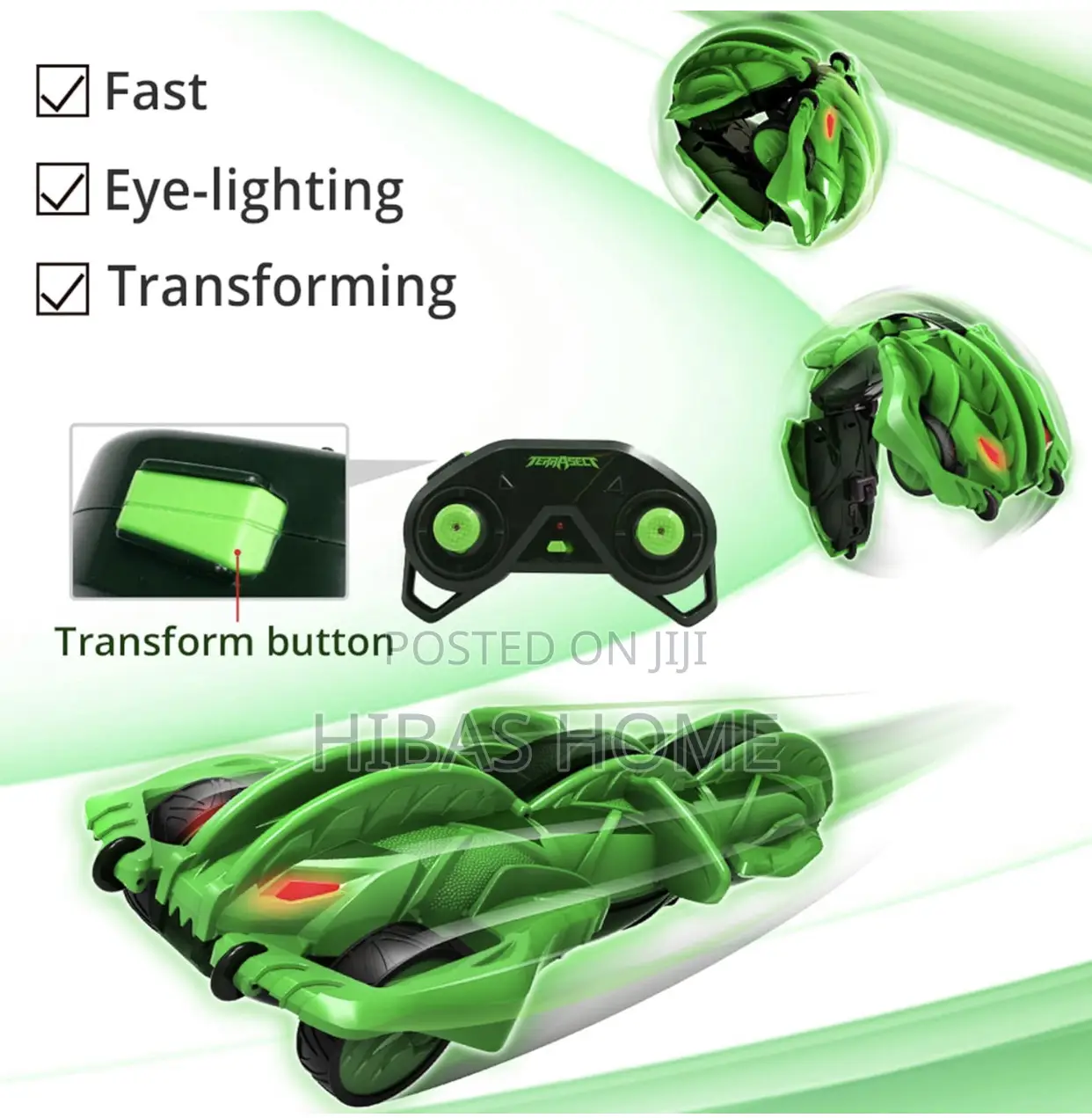 Alpha Group Terrasect Remote Control Transforming Vehicle 8+