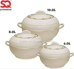 Casserole Set Insulated Food Warmer 3pcs Large Size