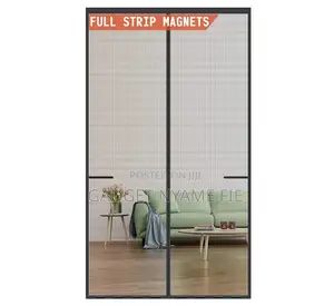 Anti Mosquitoes/Insects Magnetic Mesh Door Screen (210*120)