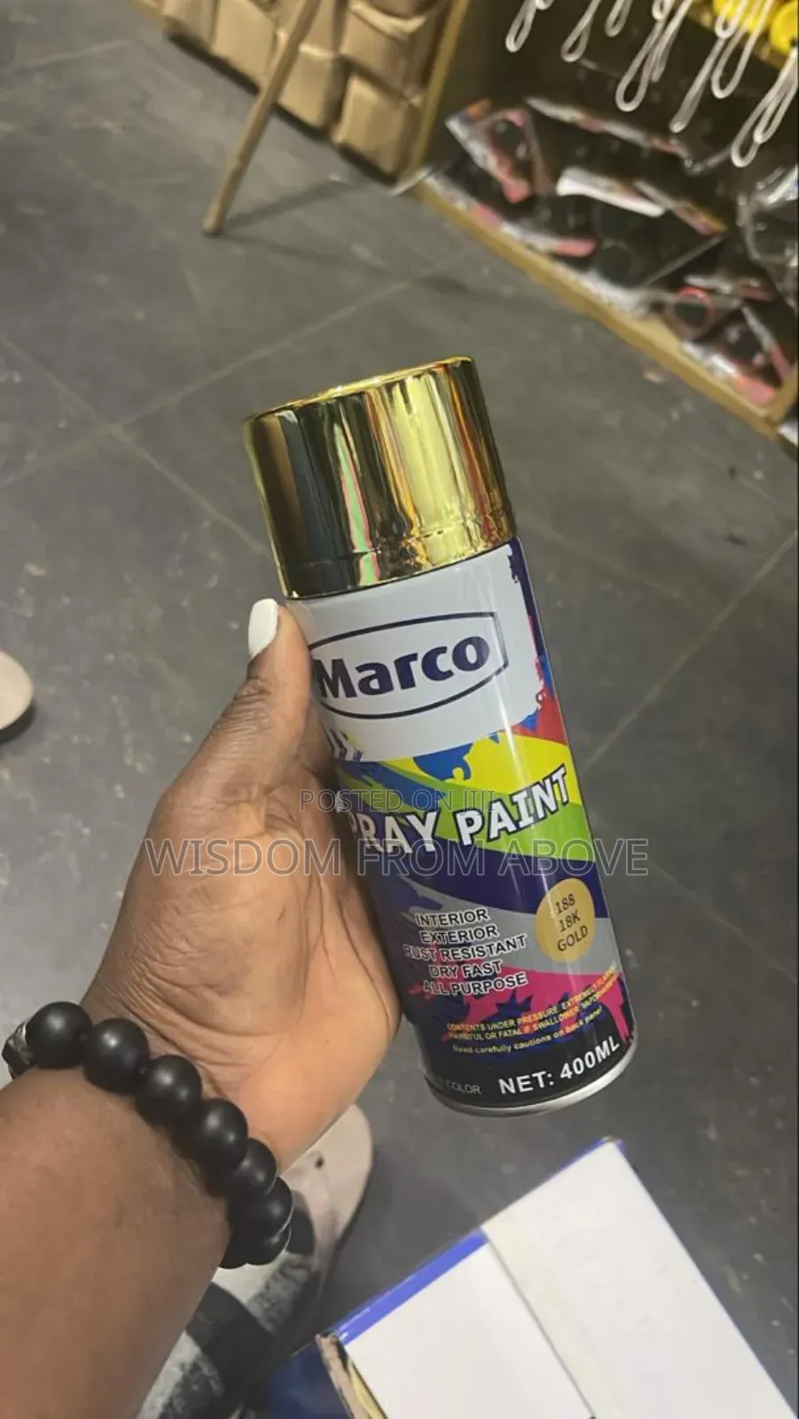 Pure Gold Can Spray Available We Have All Colours Call