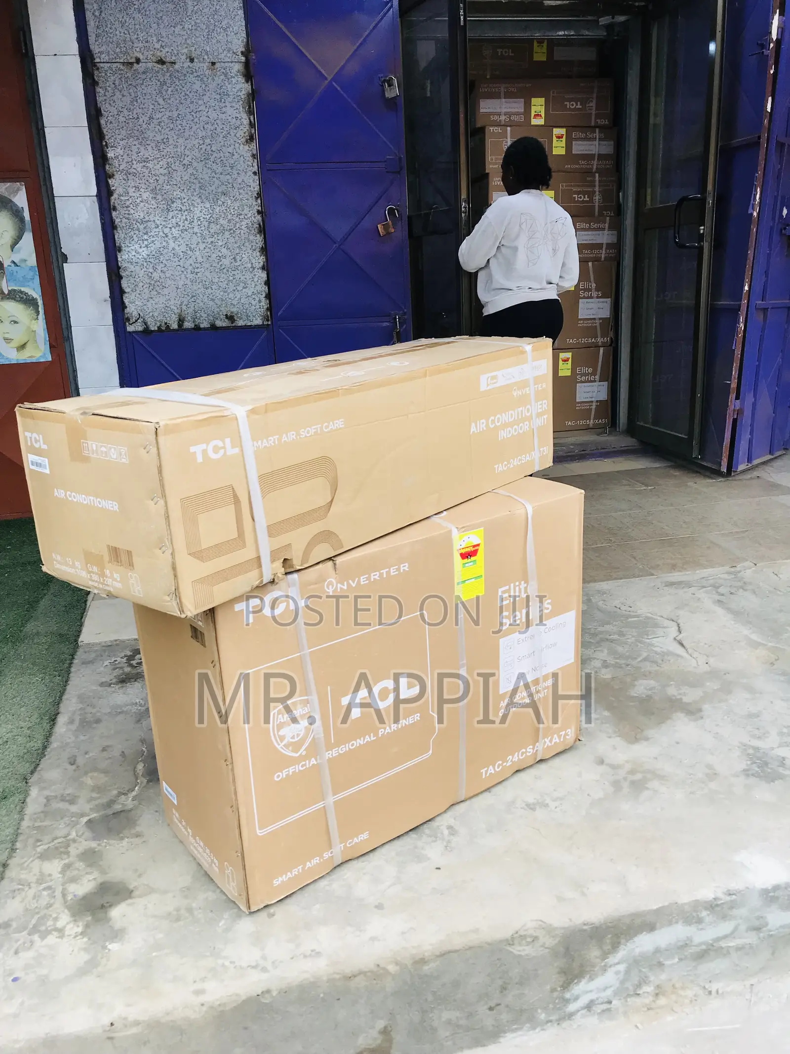 Order TCL 2.5hp Split Type Inverter Air Conditioner(R410).