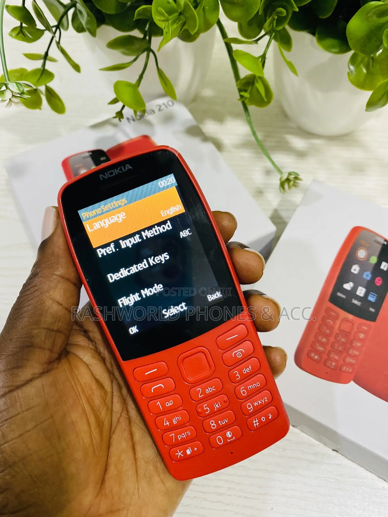 New Nokia 210 Red