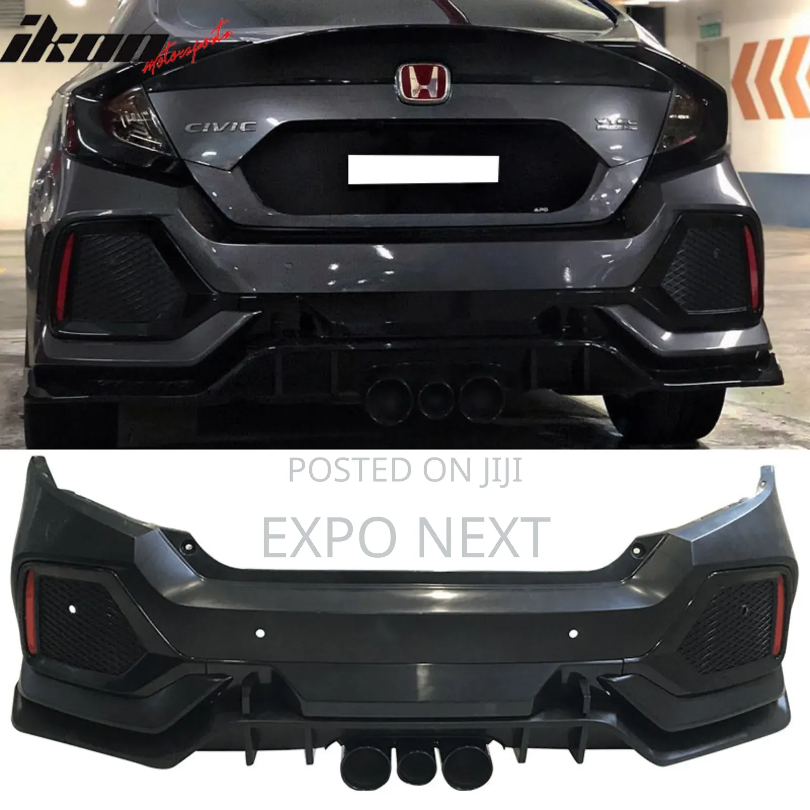 Honda Civic Model Front And Back Bumper 2017-2020