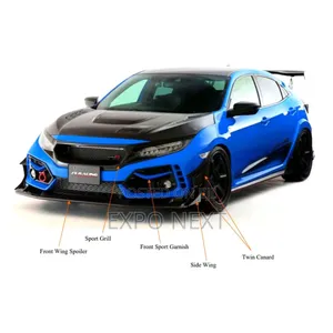 Honda Civic Model Front And Back Bumper 2017-2020
