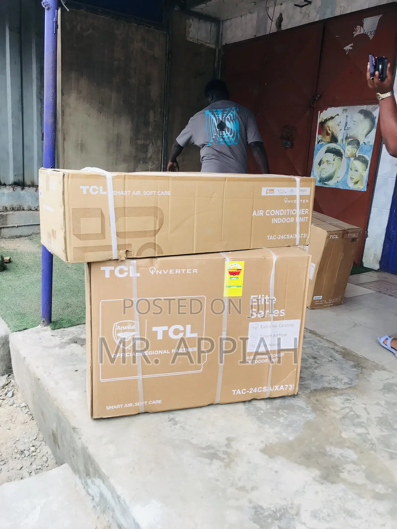 Order Authentic TCL 2.5hp Split Type Air Conditioner(White)