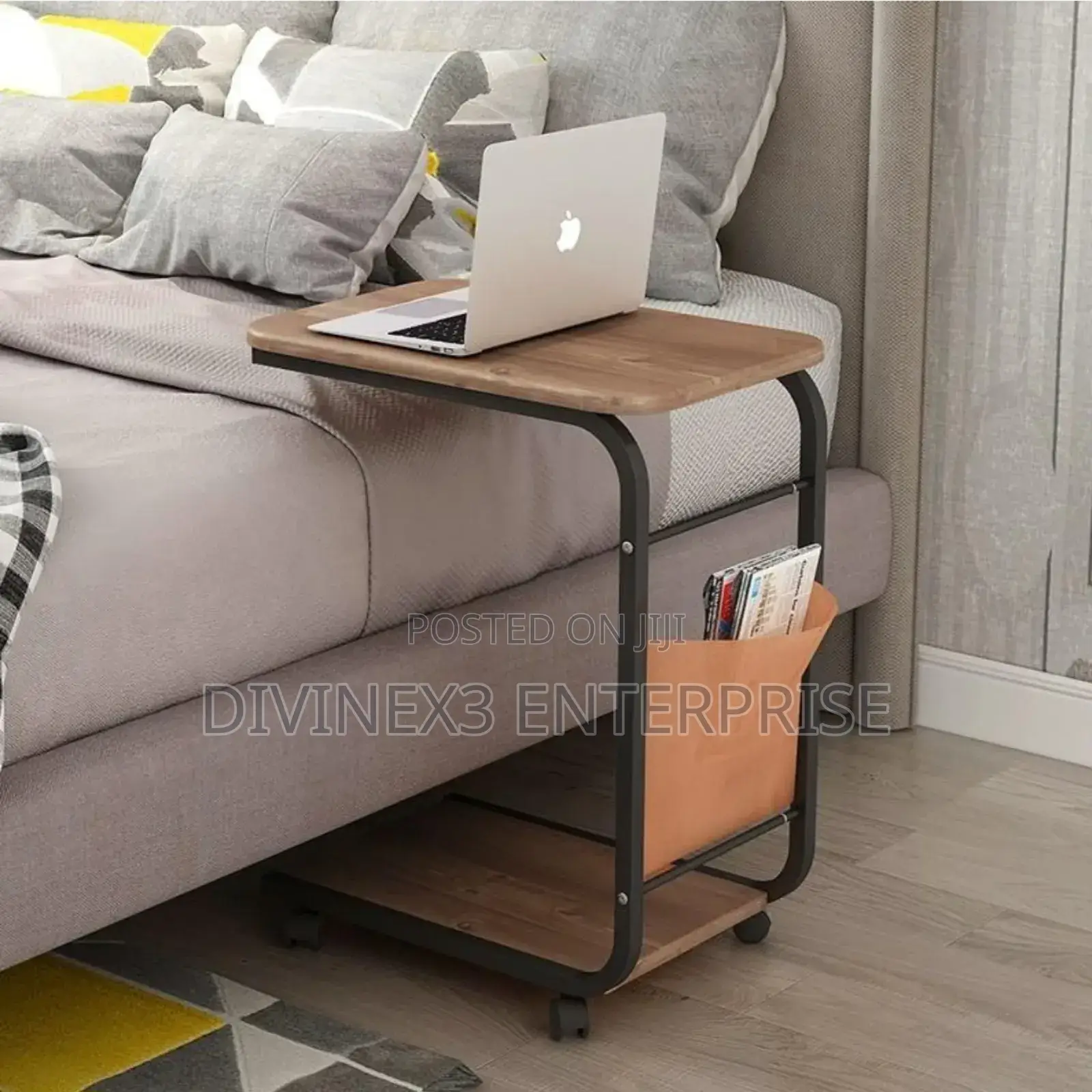 Movable Computer Desk Vintage Multifunction