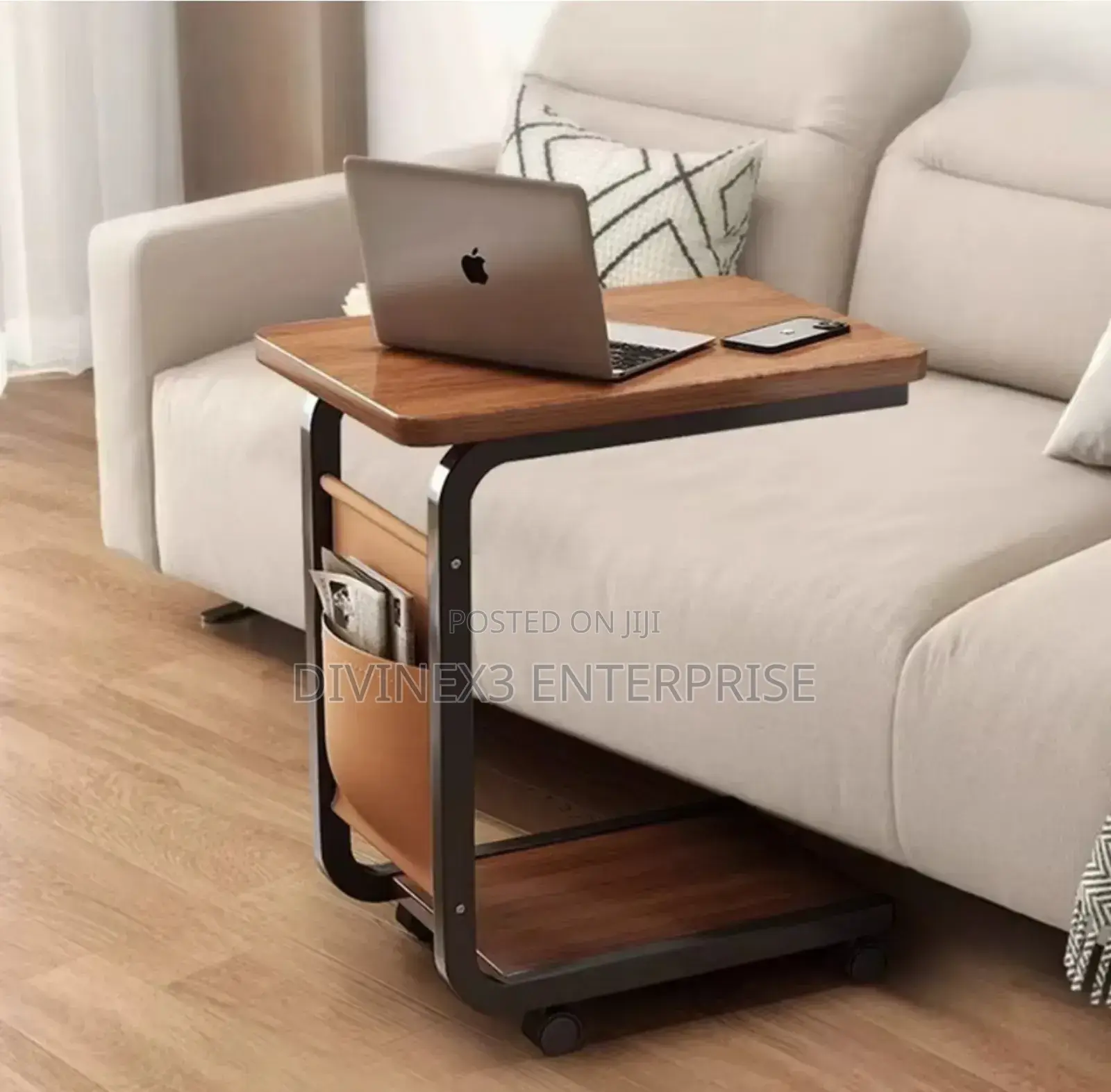 Movable Computer Desk Vintage Multifunction