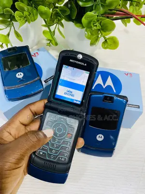 New Motorola RAZR V3 Blue