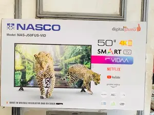Valuable Nasco 50” Full HD Digital Satellite Smart Tv
