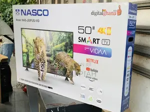 New Nasco 50” Full HD Digital Electric Television.