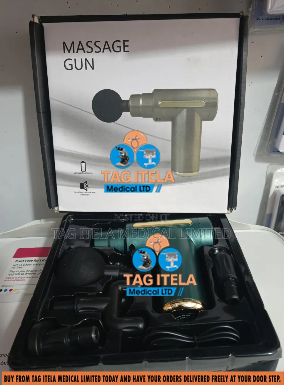 Gun Massager (Rechargeable)