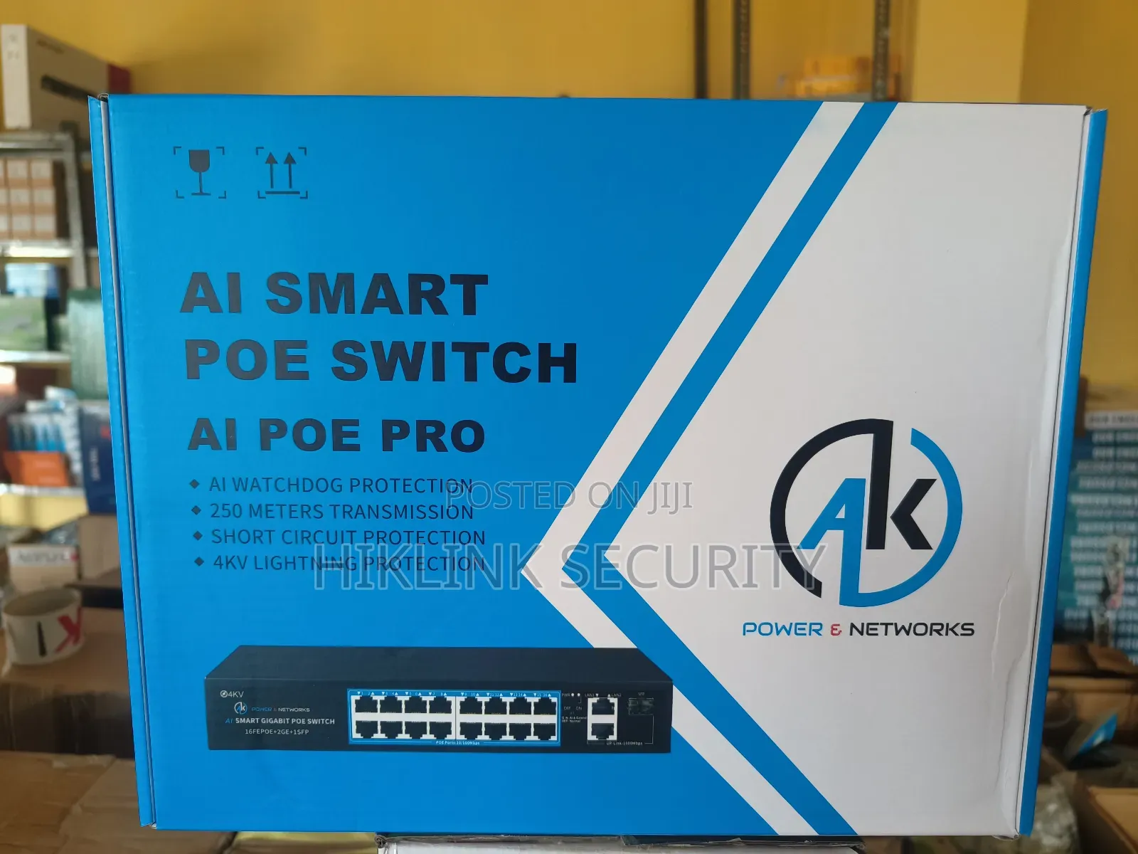 Poe Switch 16 Channel.