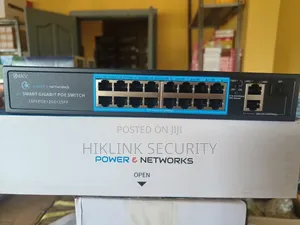 Poe Switch 16 Channel.
