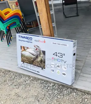 Full HD Digital Satellite Nasco Led 43 Inch (Black) Tv
