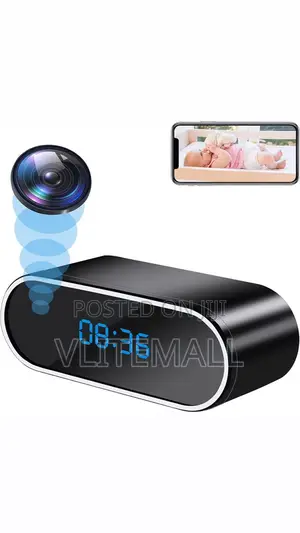Tuuya UK Spy Hidden Alarm Clock Camera