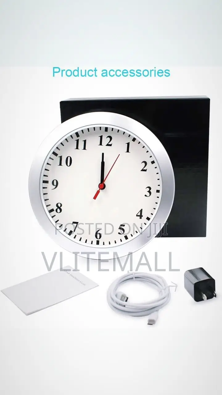 Spy Clock With Secret Camera From UK