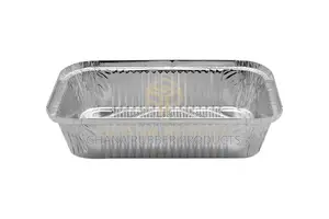 Aluminium Foil Food Containers + Lids (1900ml) (500pcs)
