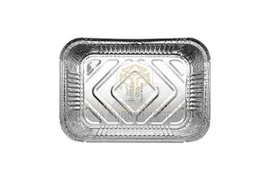Aluminium Foil Food Containers + Lids (1900ml) (500pcs)