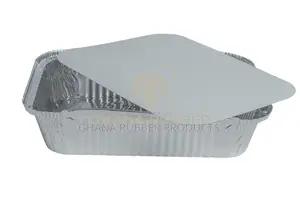 Aluminium Foil Food Containers + Lids (1900ml) (500pcs)