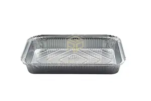 Aluminium Foil Food Containers + Lids (2000ml) (250pcs)