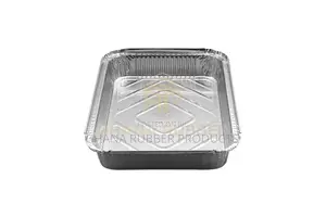 Aluminium Foil Food Containers + Lids (2000ml) (250pcs)