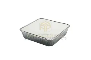 Aluminium Foil Food Containers + Lids (2330ml) (200pcs)