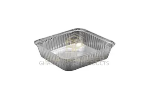 Aluminium Foil Food Containers + Lids (2330ml) (200pcs)