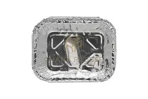 Aluminium Foil Food Containers + Lids (260ml) (1000pcs)