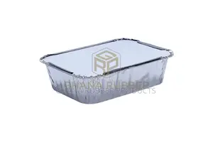 Aluminium Foil Food Containers + Lids (700ml) (1000pcs)
