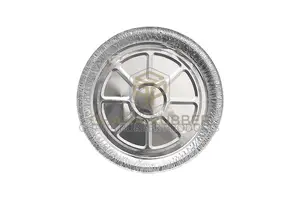Aluminium Foil Food Containers+Lids Round (1380ml) (500pcs)