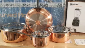 Chefkoch 4 Set Copper Cookware