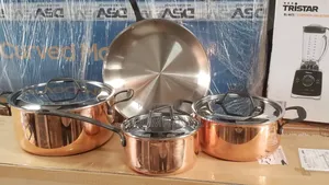 Chefkoch 4 Set Copper Cookware
