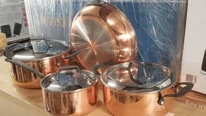 Chefkoch 4 Set Copper Cookware