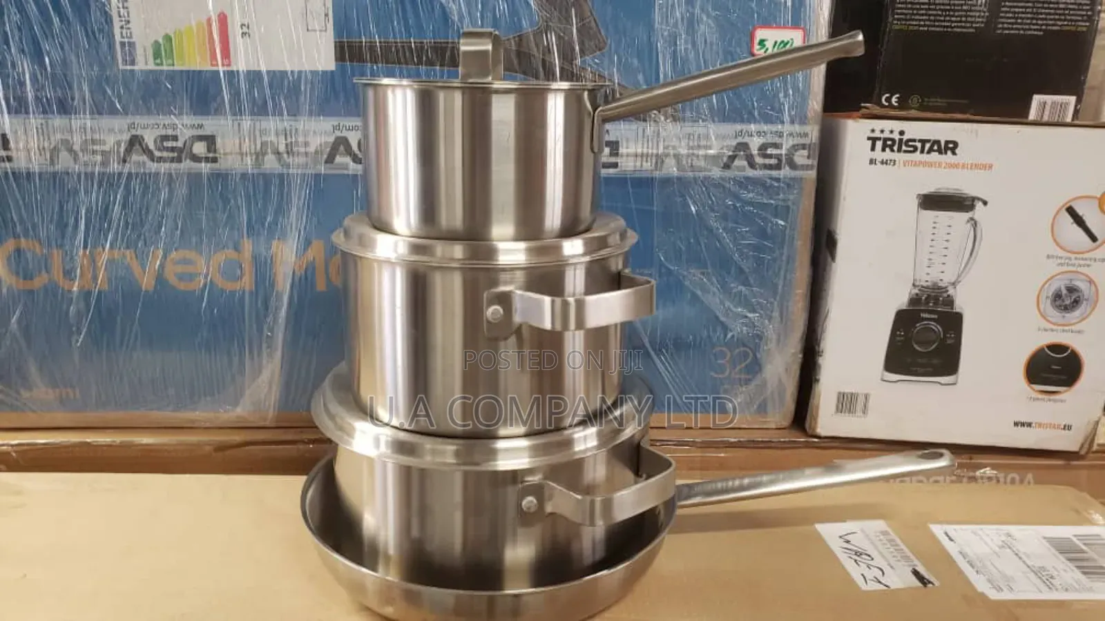 Chefkoch 4 Set Stainless Steel Cookware
