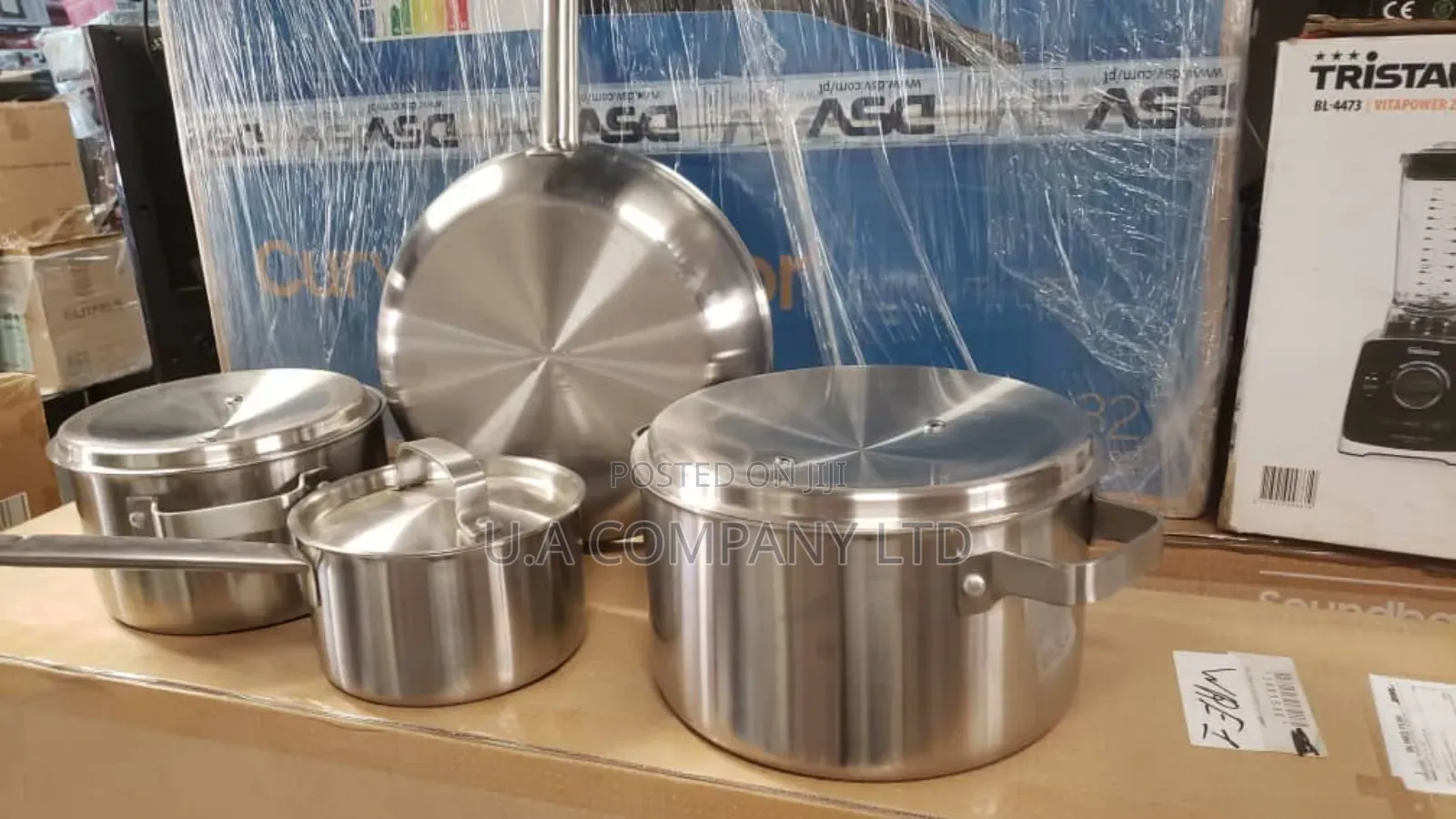 Chefkoch 4 Set Stainless Steel Cookware