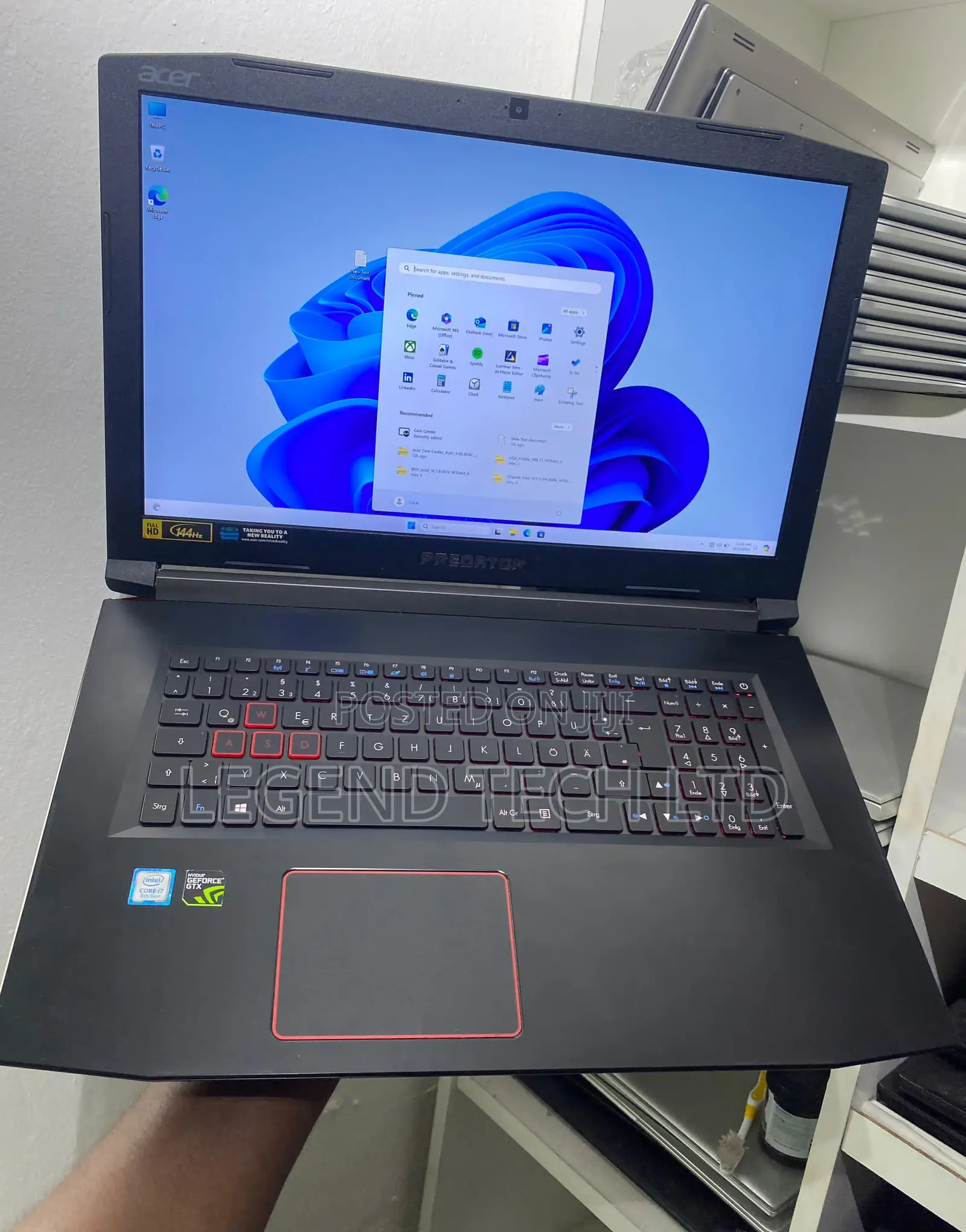 Laptop Acer Predator Helios 500 6GB Intel Core i7 HDD+SSD 1T