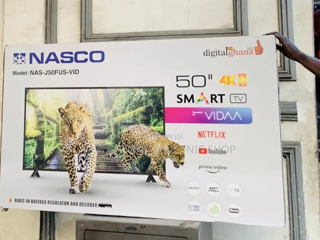 Order Affordable Nasco 50” Smart Satellite Tv.