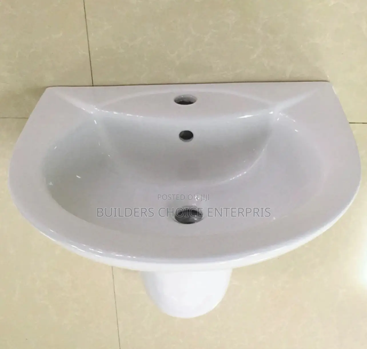 Wall Hunging Wash Basin (Pedestal)