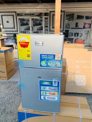 Order Classic Nasco 90L Double Door Fridge(Nasf2-120)Silver