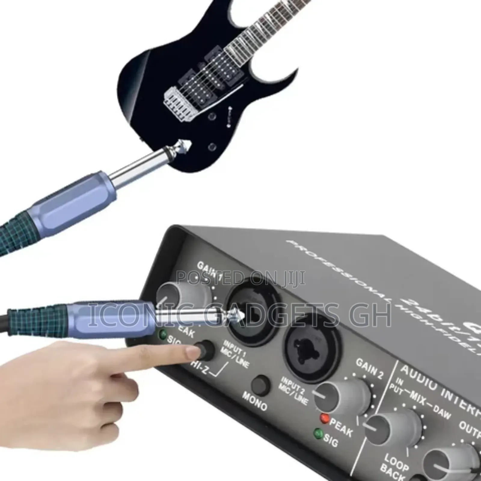 Brandnew in Box Q24 Audio Studio Soundcard Interface ._
