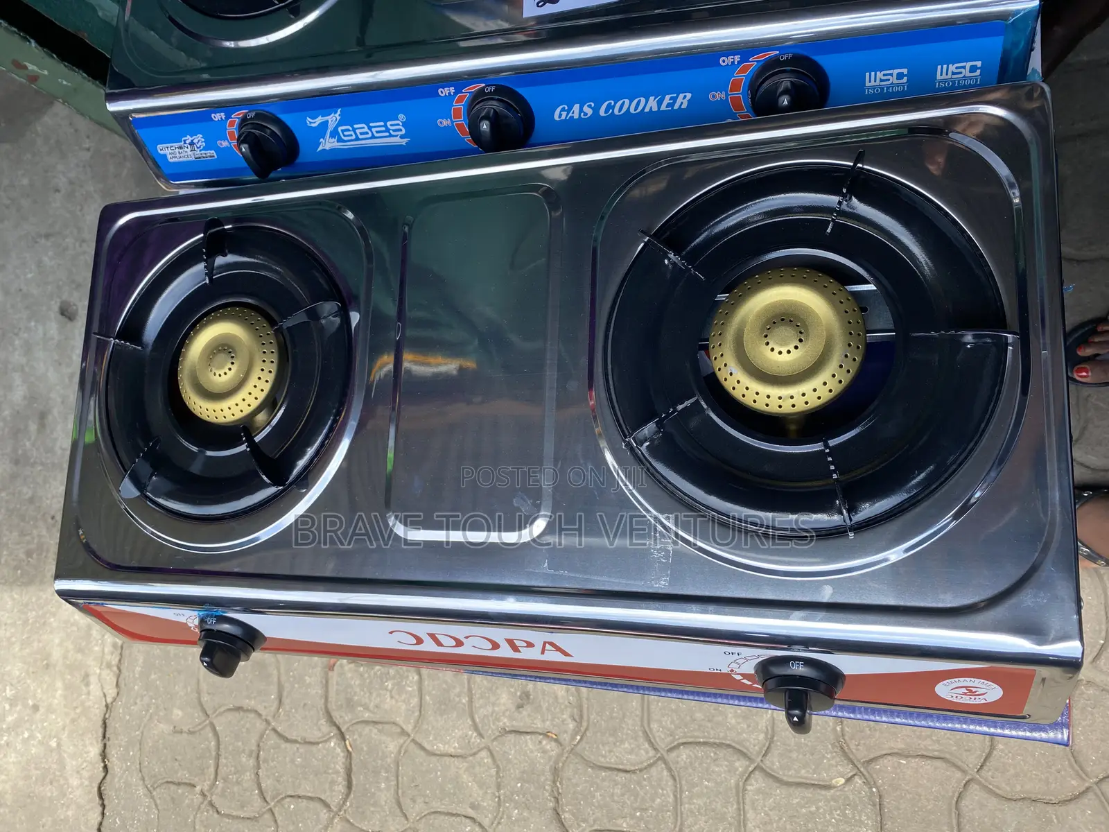 Double Burner Gas Cooker/Stove