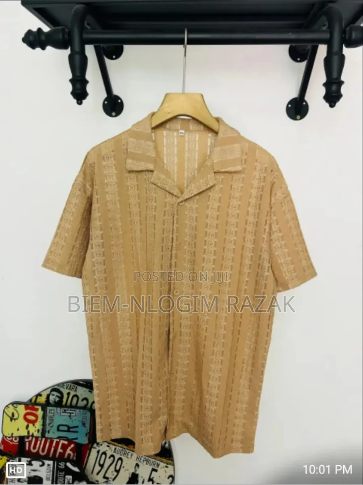 High Quality Net Short Sleeves Shirts Available in Stock
